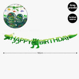 Personalised Dinosaur Theme Birthday Balloon Party Balloon Banner Decoration