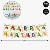 Personalised Fruits and Vegetable Theme Birthday Balloon Party Balloon Banner Decoration