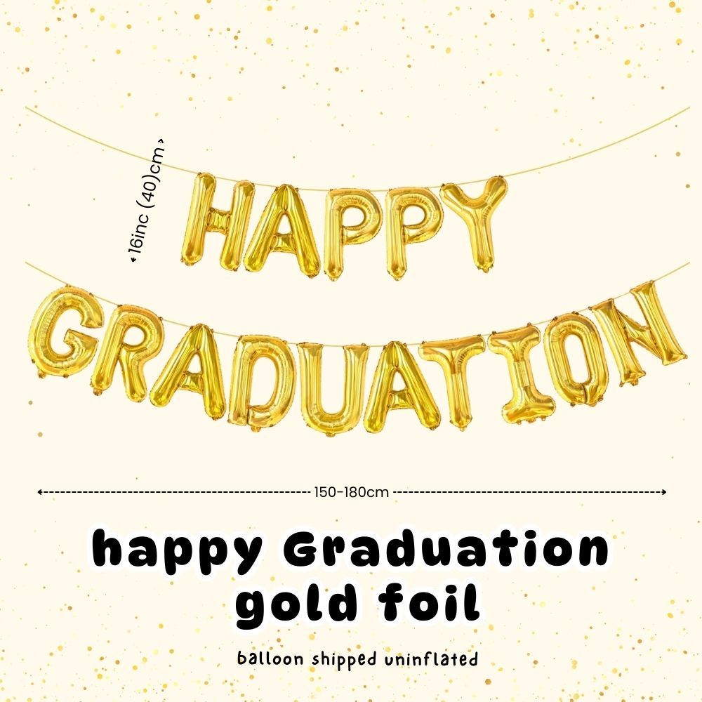 [SG Instock] Graduation Balloon Happy Graduation Banner Congratulations Banner Graduation Bouquet
