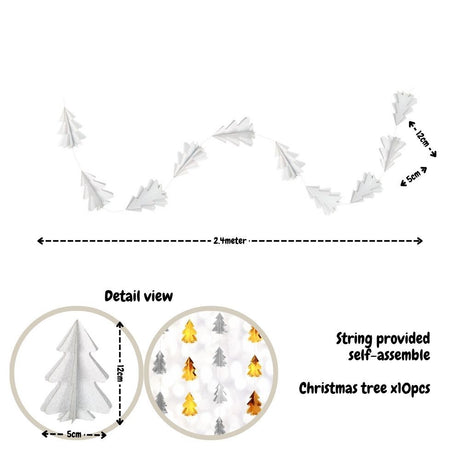 Christmas Banner Garland Decoration Christmas fairy Light