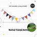 Rainbow Colour Theme Birthday Banner Balloon Candle Party Decoration