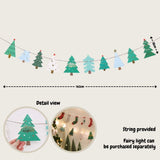 Christmas Banner Garland Decoration Christmas fairy Light