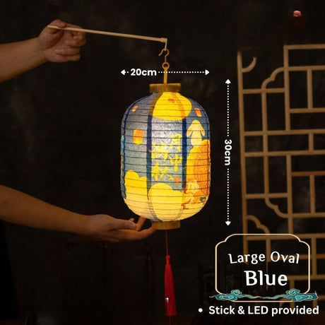 Mid autumn Koi Fish DIY lantern Led light lantern