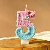 [SG Seller] - Pastel Color Theme Birthday Banner Balloon Candle Party Decoration