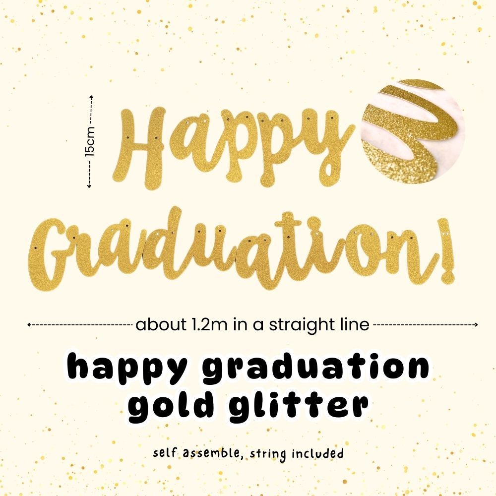 [SG Instock] Graduation Balloon Happy Graduation Banner Congratulations Banner Graduation Bouquet