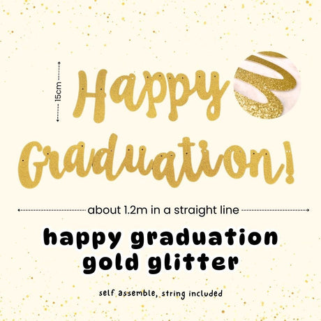 [SG Instock] Graduation Balloon Happy Graduation Banner Congratulations Banner Graduation Bouquet