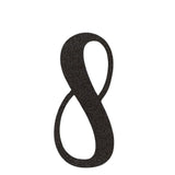 [SG Instock[ Customised Cursive Banner Glitter Black Script Font Custom Banner Happy Birthday Banner