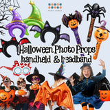 Halloween Dress Up Balloon Headband Handheld Balloon