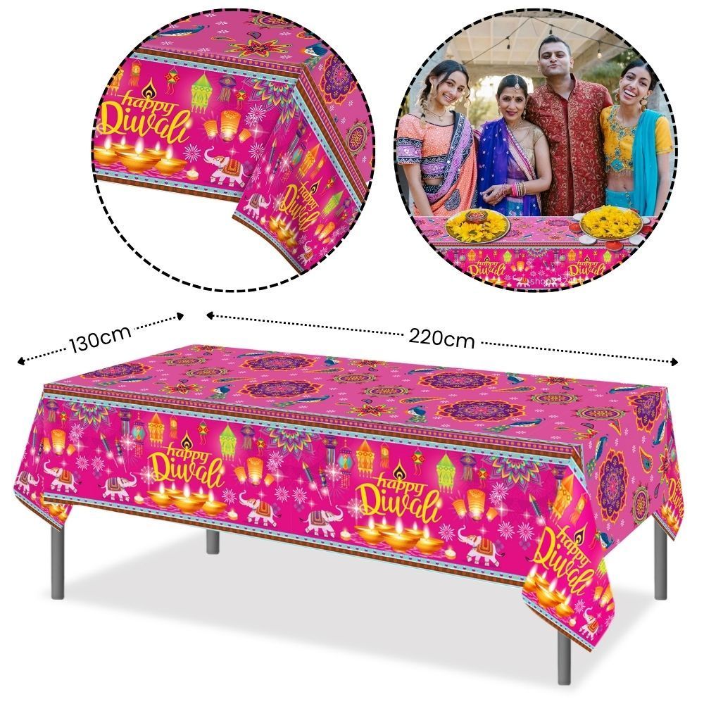 [SG Instock] Happy Deepavali Diwali decoration Gift Banner Floating Candle lights