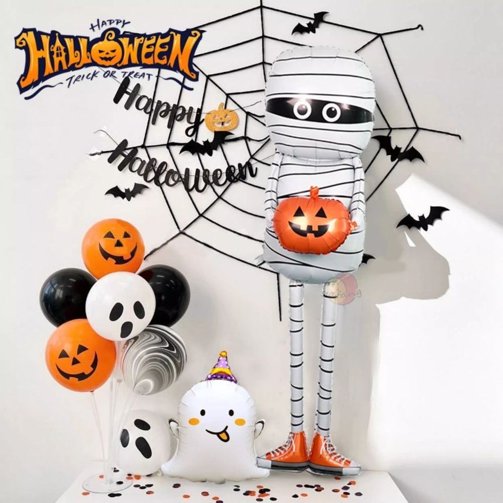 [SG Seller] - Halloween Decorative Foil Balloons for Decoration for halloween party event