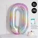 Rainbow Colour Theme Birthday Banner Balloon Candle Party Decoration