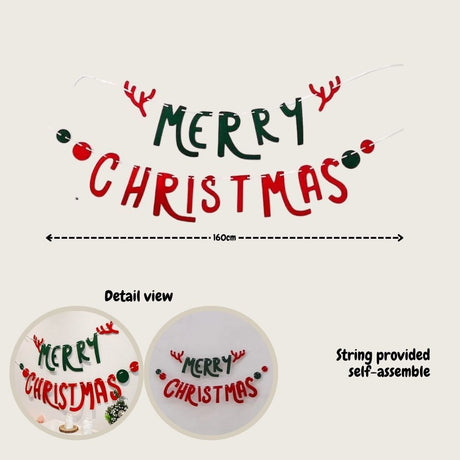 Christmas Banner balloon Decoration Backdrop Stacking display box Photo props