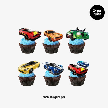 Personalised Hot Wheels Racing Theme Birthday Party Balloon Banner Decoration