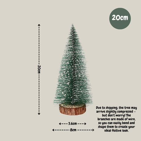 Mini Christmas Tree Cedar Desktop Small Christmas Tree Gifts Window Display Office Home Decoration