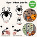 Halloween 3D Bat & Spider Wall Stickers