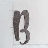 [SG Instock[ Customised Cursive Banner Glitter Black Script Font Custom Banner Happy Birthday Banner