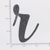 [SG Instock[ Customised Cursive Banner Glitter Black Script Font Custom Banner Happy Birthday Banner