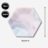 [SG Seller] - Pastel Color Theme Birthday Banner Balloon Candle Party Decoration