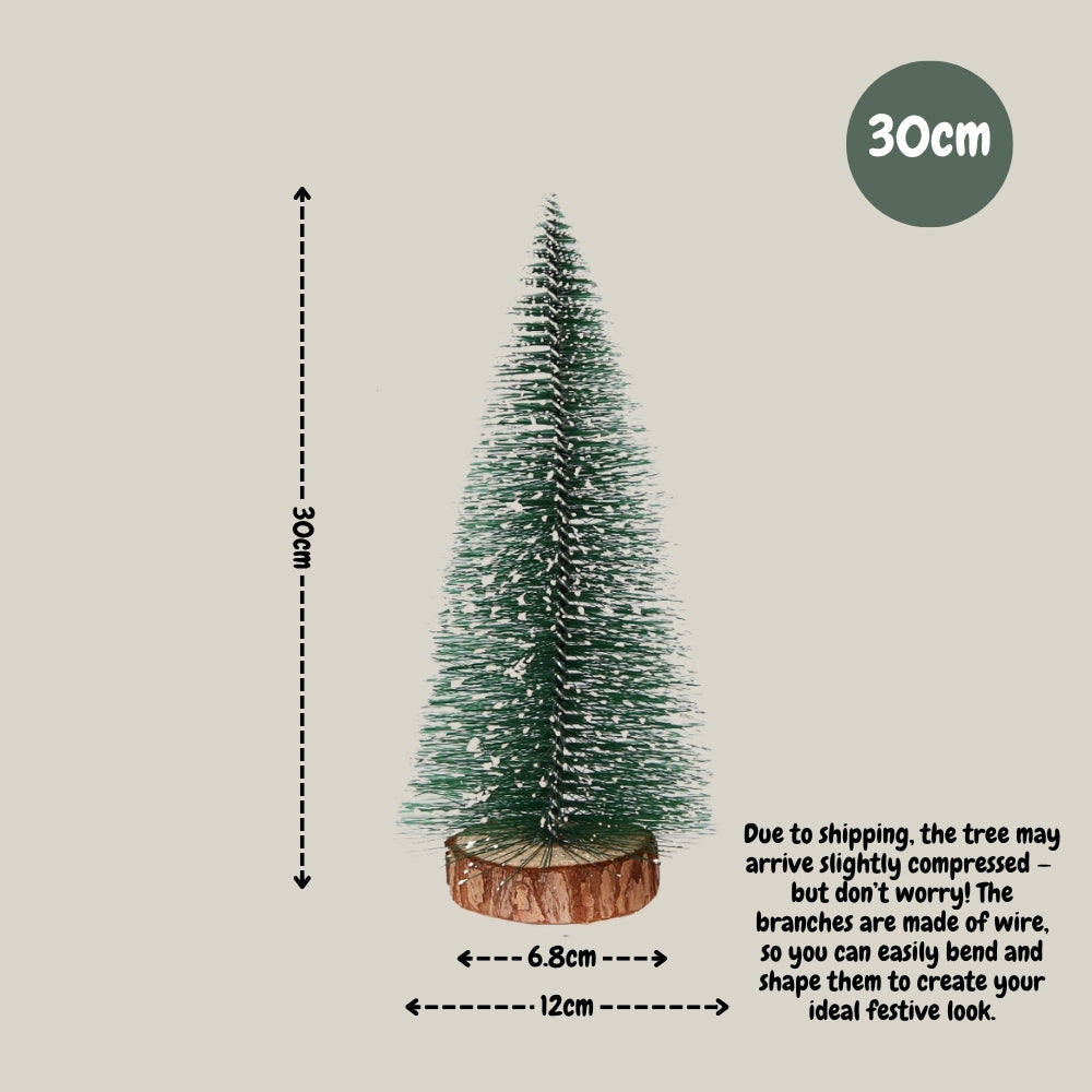 Mini Christmas Tree Cedar Desktop Small Christmas Tree Gifts Window Display Office Home Decoration
