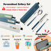 Customised Cutlery set Stainless Steel Portable Cutlery Set Wheat Straw Cutlery
