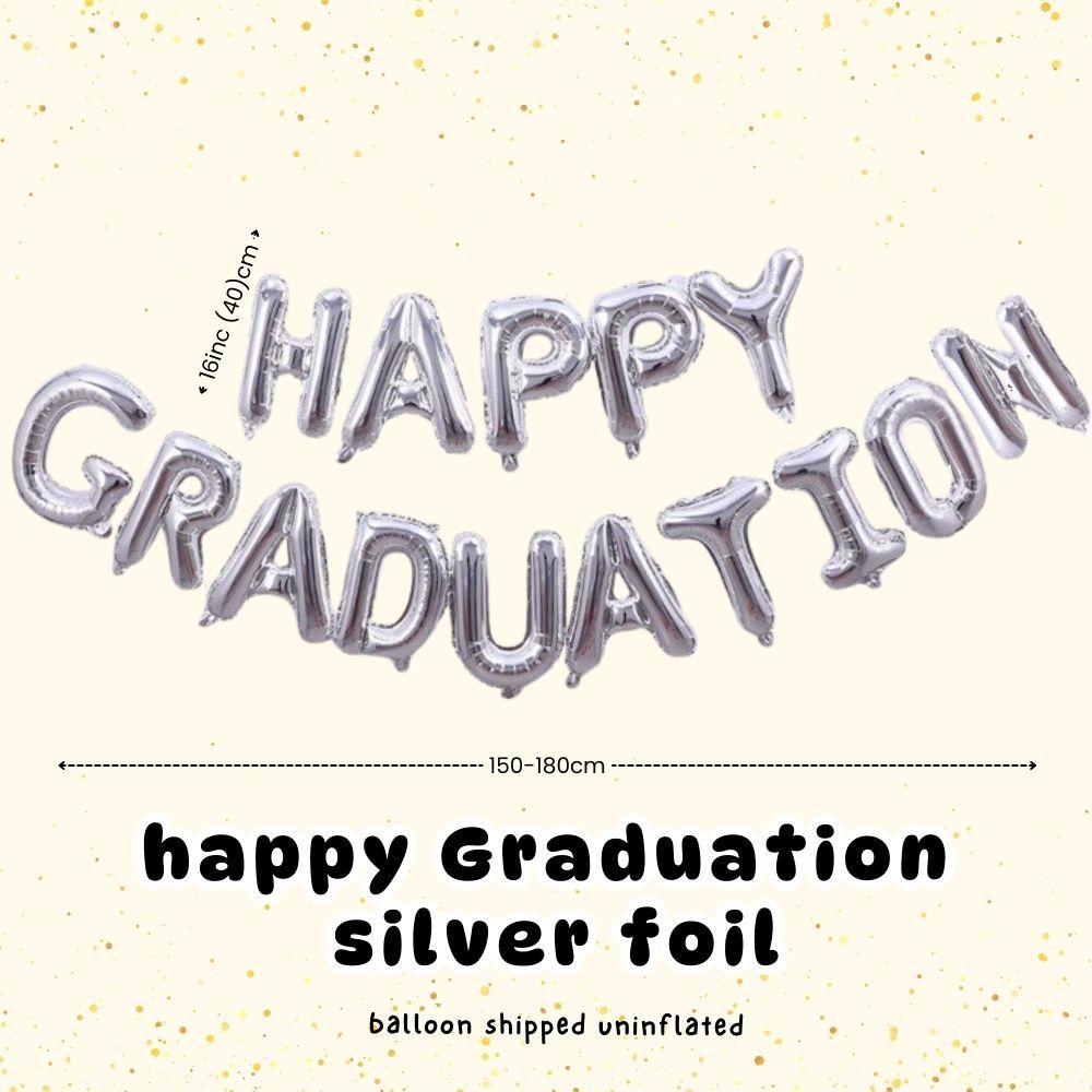 [SG Instock] Graduation Balloon Happy Graduation Banner Congratulations Banner Graduation Bouquet