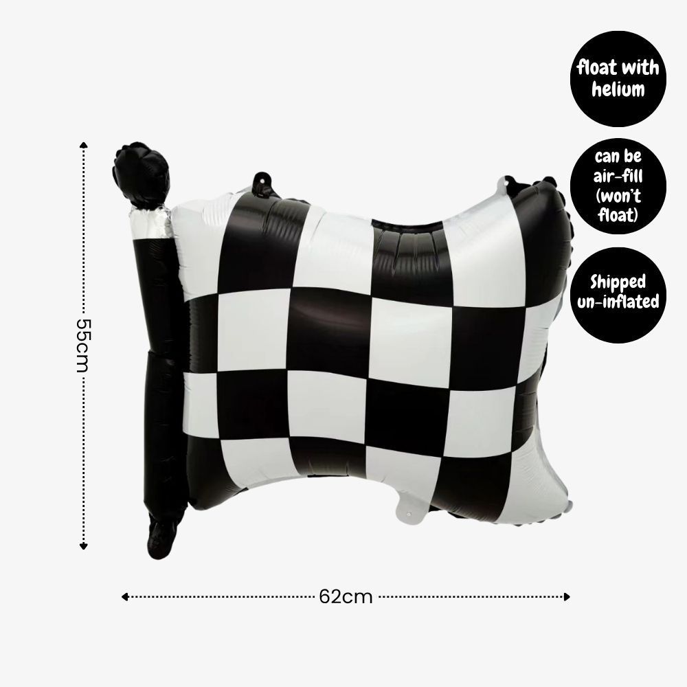 Personalised Hot Wheels Racing Theme Birthday Party Balloon Banner Decoration