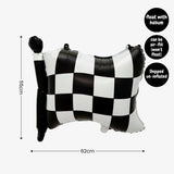 Personalised Hot Wheels Racing Theme Birthday Party Balloon Banner Decoration