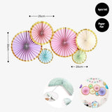 [SG Seller] - Pastel Color Theme Birthday Banner Balloon Candle Party Decoration