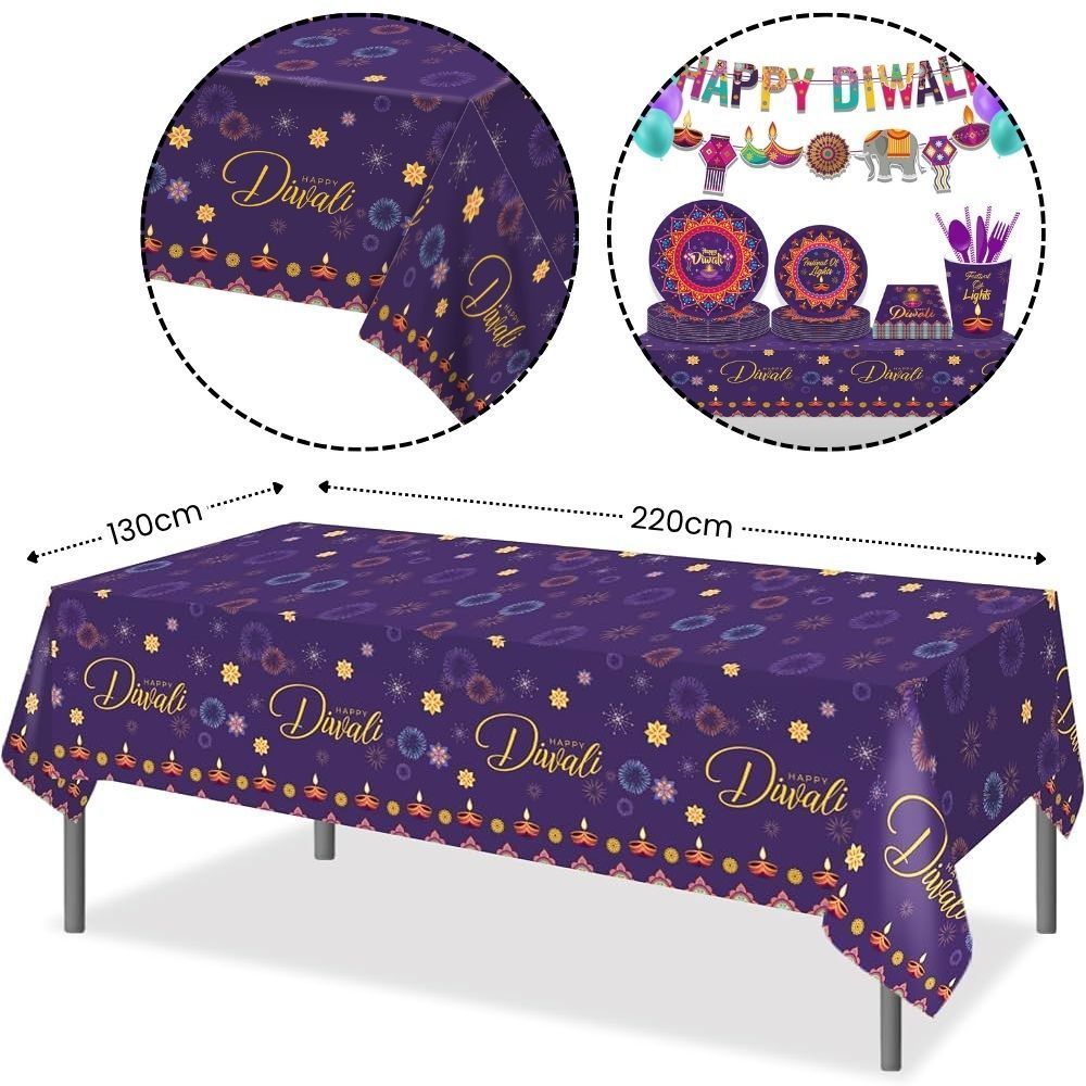 [SG Instock] Happy Deepavali Diwali decoration Gift Banner Floating Candle lights