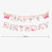 Personalised Butterfly Theme Birthday Party Balloon Banner Decoration