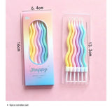 [SG Seller] - Pastel Color Theme Birthday Banner Balloon Candle Party Decoration