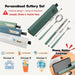 Customised Cutlery set Stainless Steel Portable Cutlery Set Wheat Straw Cutlery