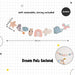 [SG Seller] - Pastel Color Theme Birthday Banner Balloon Candle Party Decoration