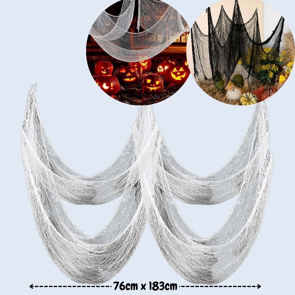 Halloween Spider Webs & Props