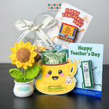 Teacher's Day Gift Sunflower Pot Appreciation Gift Thank You Teachers Day Card