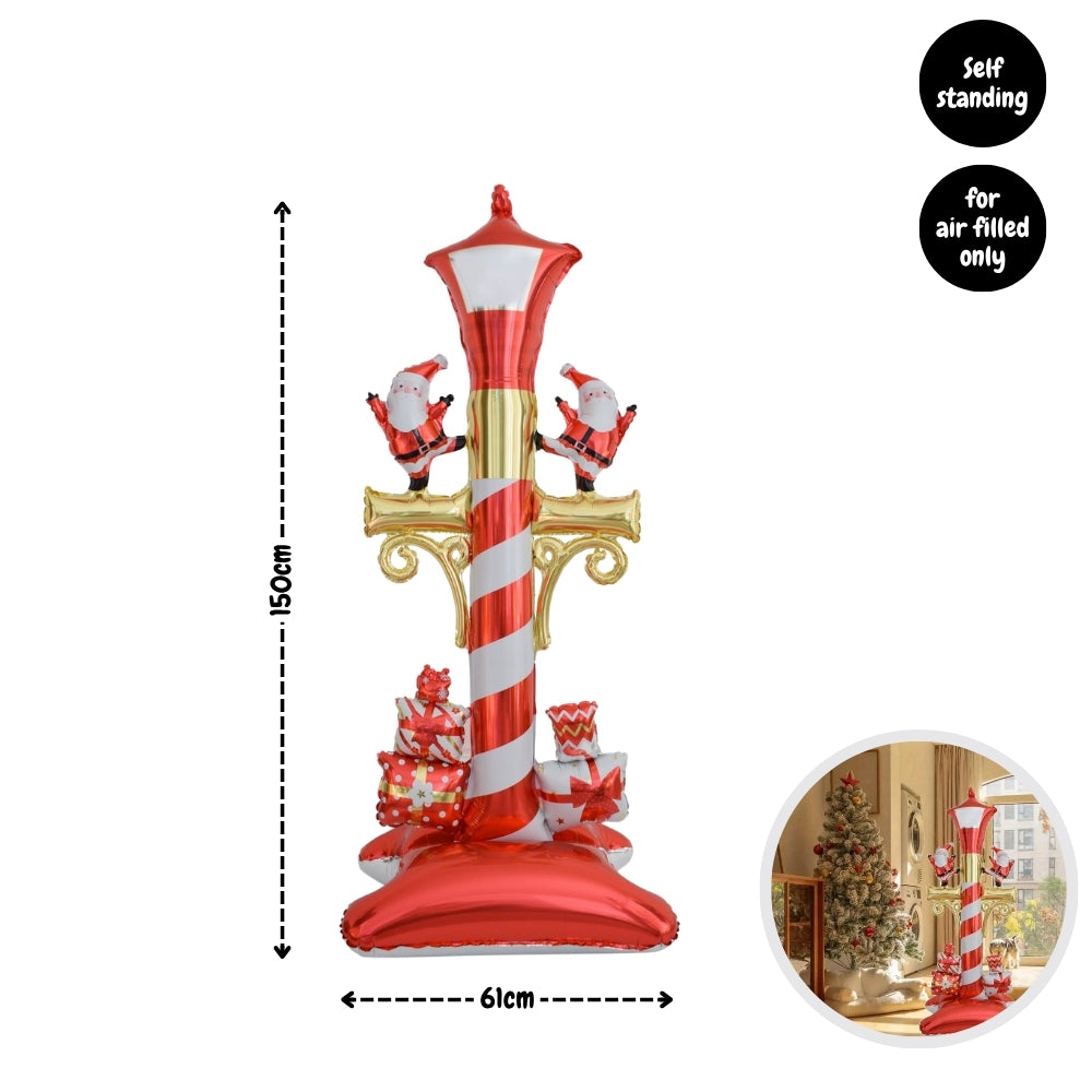 Christmas Banner balloon Decoration Backdrop Stacking display box Photo props