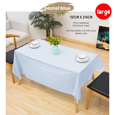 Disposable table cloth Waterproof table cover for birthday party wedding events