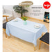 Disposable table cloth Waterproof table cover for birthday party wedding events