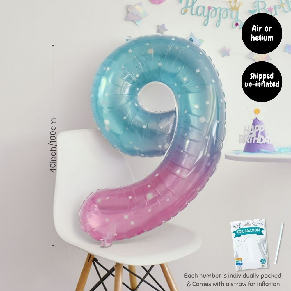 Rainbow Colour Theme Birthday Banner Balloon Candle Party Decoration