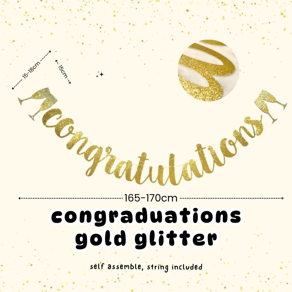 [SG Instock] Graduation Balloon Happy Graduation Banner Congratulations Banner Graduation Bouquet
