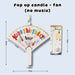[SG Seller] -  Surprise Pop Up Banner Candle for birthday cake decoration