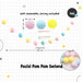 [SG Seller] - Pastel Color Theme Birthday Banner Balloon Candle Party Decoration