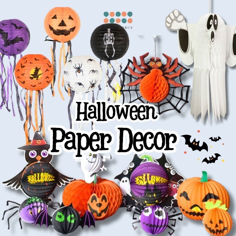 Halloween Paper Honeycomb Decoration