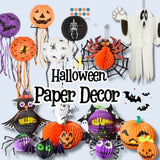 Halloween Paper Honeycomb Decoration