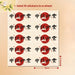 Mid Autumn festival Stickers Gift Tag and Post Card