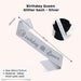 [SG Instock] Birthday Sash Birthday Crown Tiara Birthday King Queen Girl Boy Birthday Decoration
