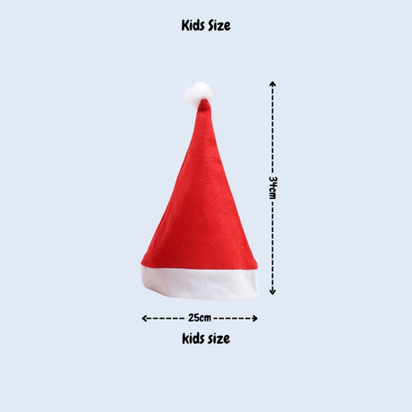 Christmas Hat Xmas Santa Hat for Unisex Adults Child Pets for Christmas Party Accessories