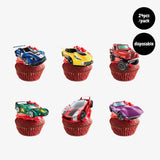 Personalised Hot Wheels Racing Theme Birthday Party Balloon Banner Decoration