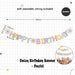 [SG Seller] - Pastel Color Theme Birthday Banner Balloon Candle Party Decoration