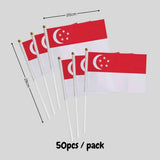 SG61 Decoration Singapore National day Go Beyond Decoration Banner Cheering Balloon Cake Topper